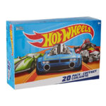 Hot Wheels Set of 20 Toy Cars & Trucks in 1:64 Scale