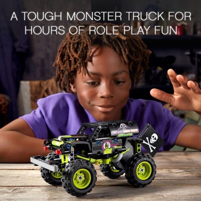 Lego Technic Monster Jam Grave Digger 42118 Set – Truck Toy to Off-Road - Image 2